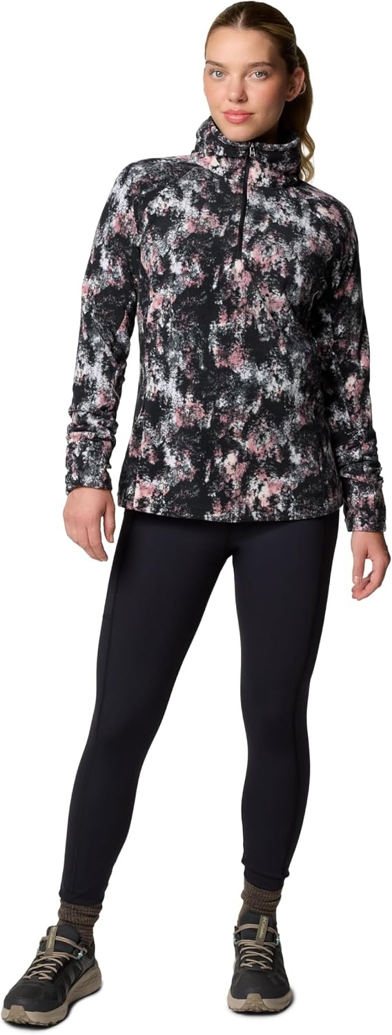 image:imageColumbia womens Glacial Iv Print Half ZipSnowdrift Timberwild
