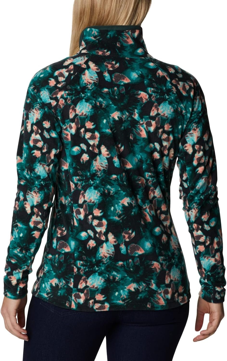 image:imageColumbia womens Glacial Iv Print Half ZipSpruce Solarized Print