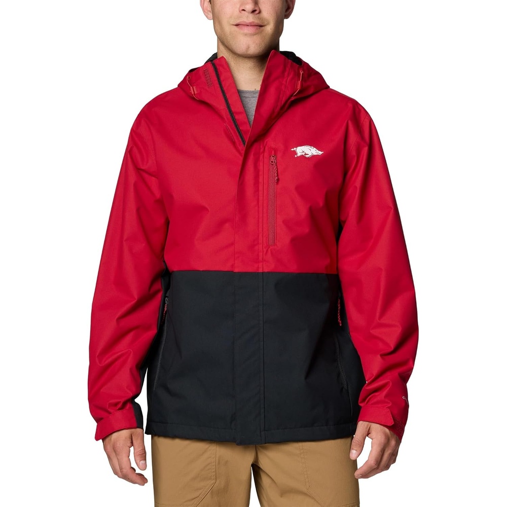 image:imageColumbia Mens Collegiate Field Bound JacketArk Red VelvetBlack
