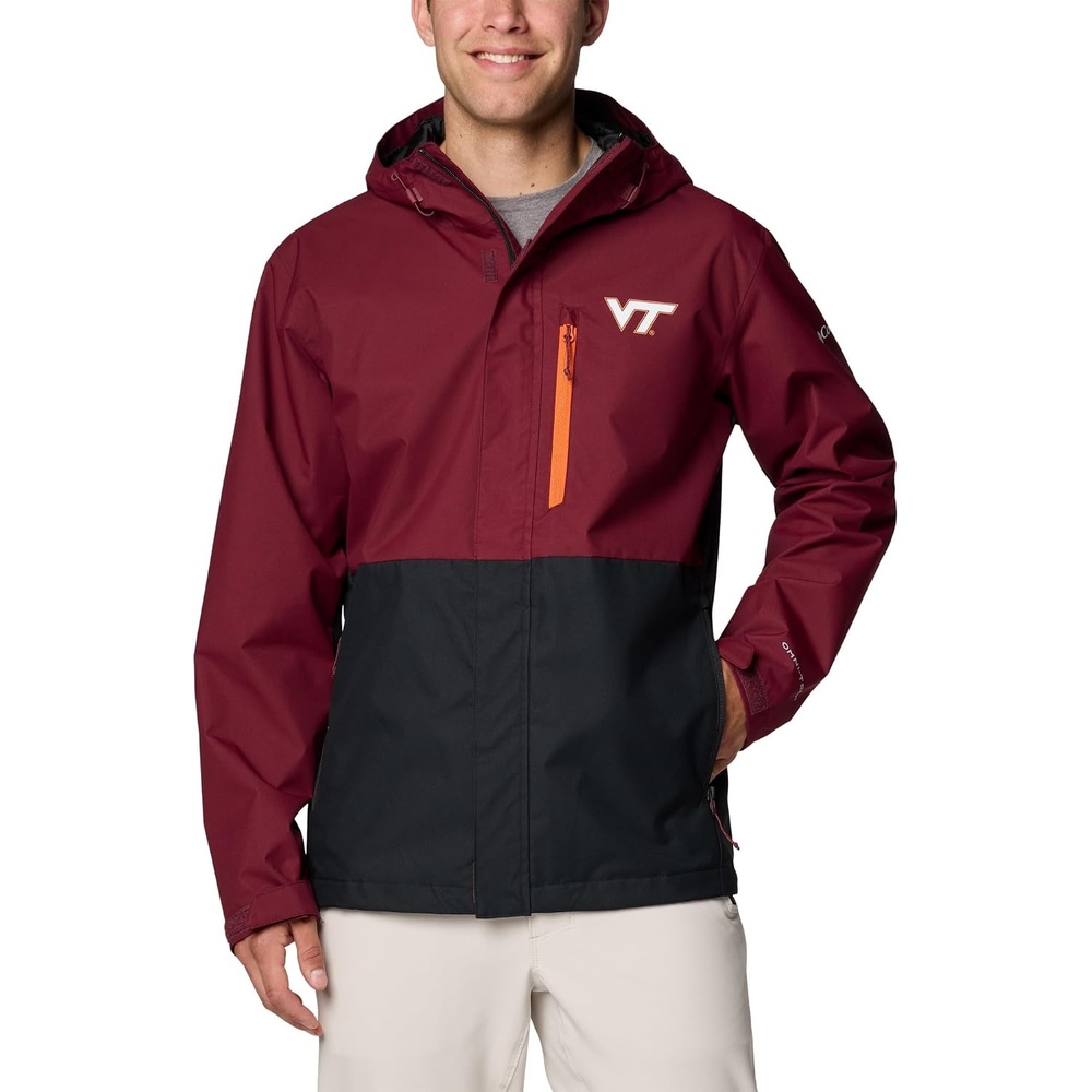 image:imageColumbia Mens Collegiate Field Bound JacketVt Deep MaroonBlack