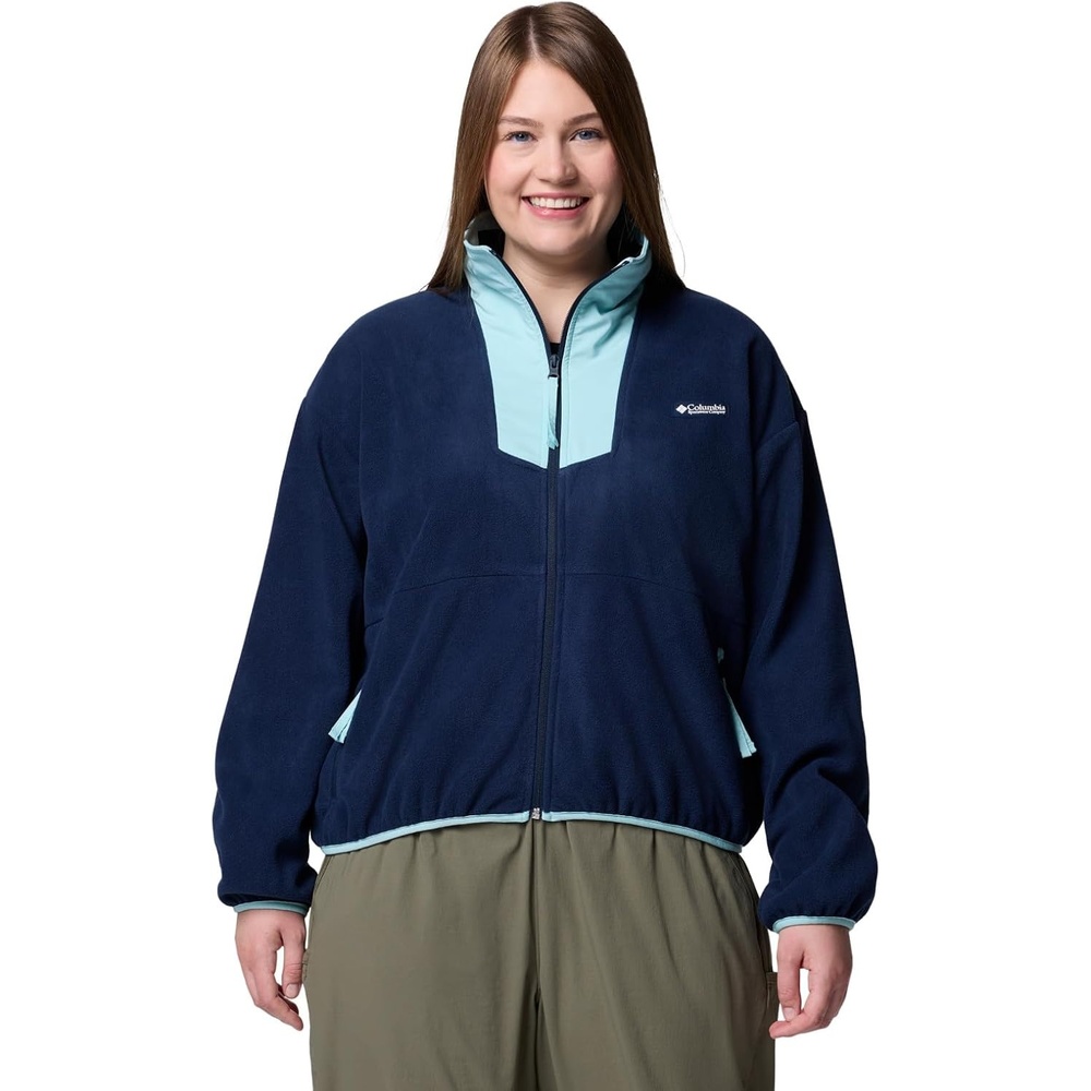 image:imageColumbia Sequoia Grove Full Zip FleeceCollegiate NavySpray