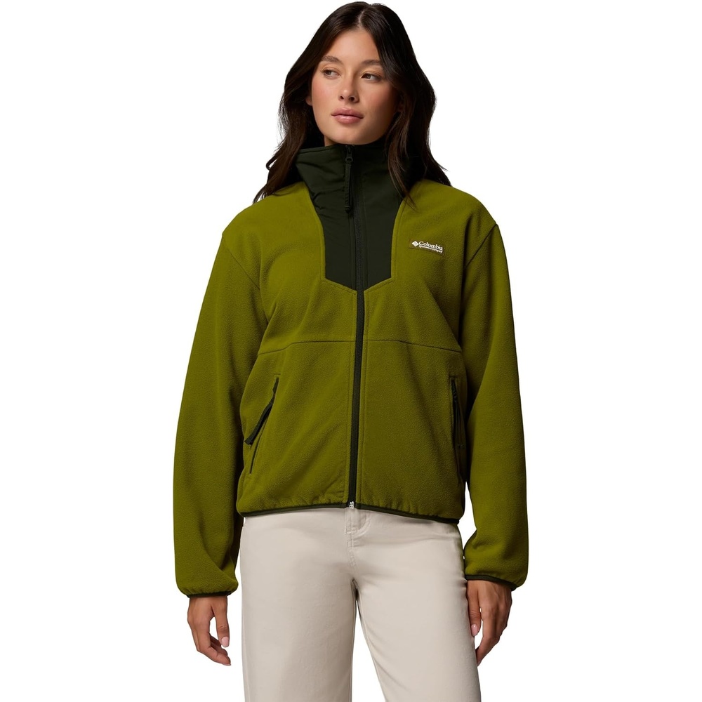image:imageColumbia Sequoia Grove Full Zip FleeceMossy GreenGreenscape