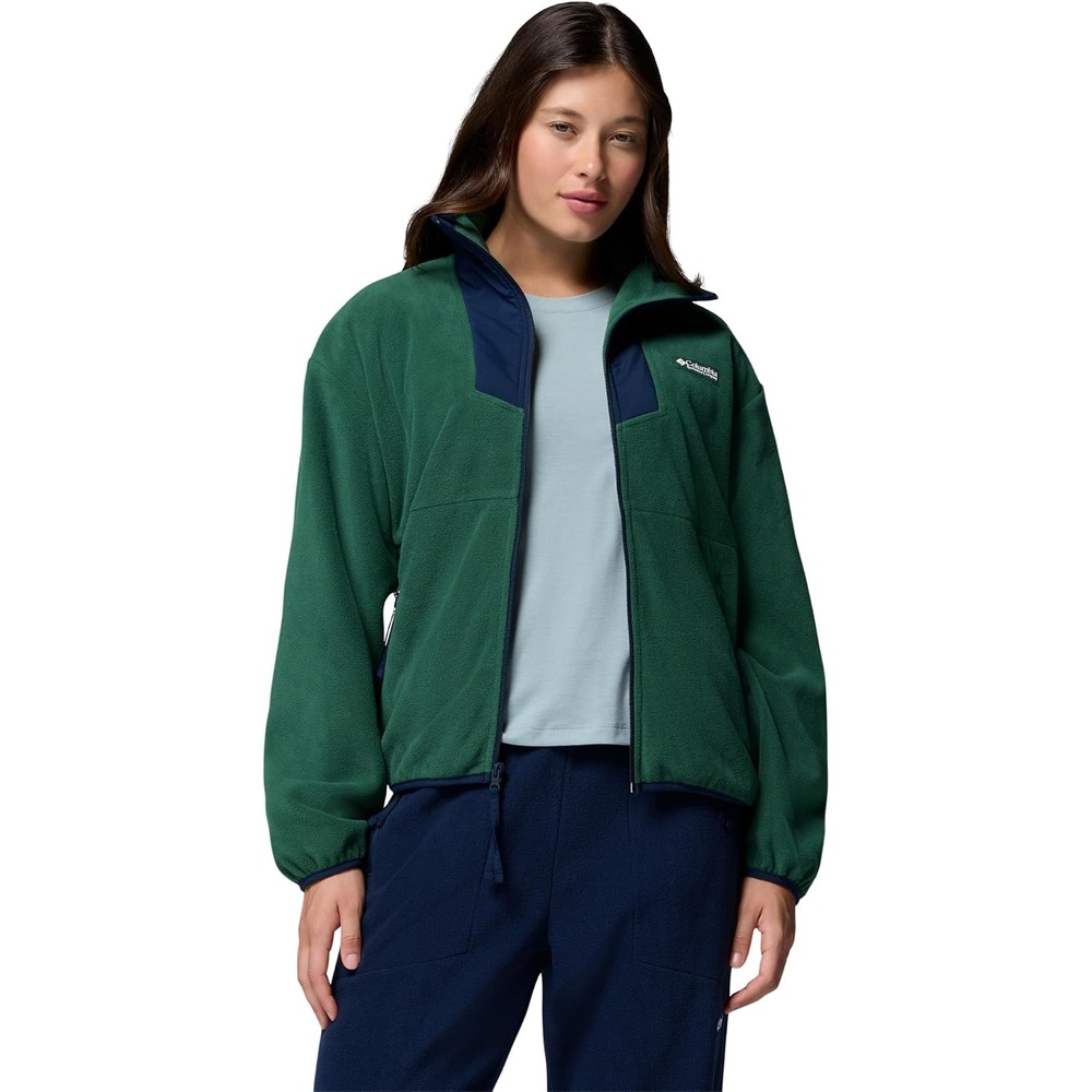 image:imageColumbia Sequoia Grove Full Zip FleeceRain ForestCollegiate Navy