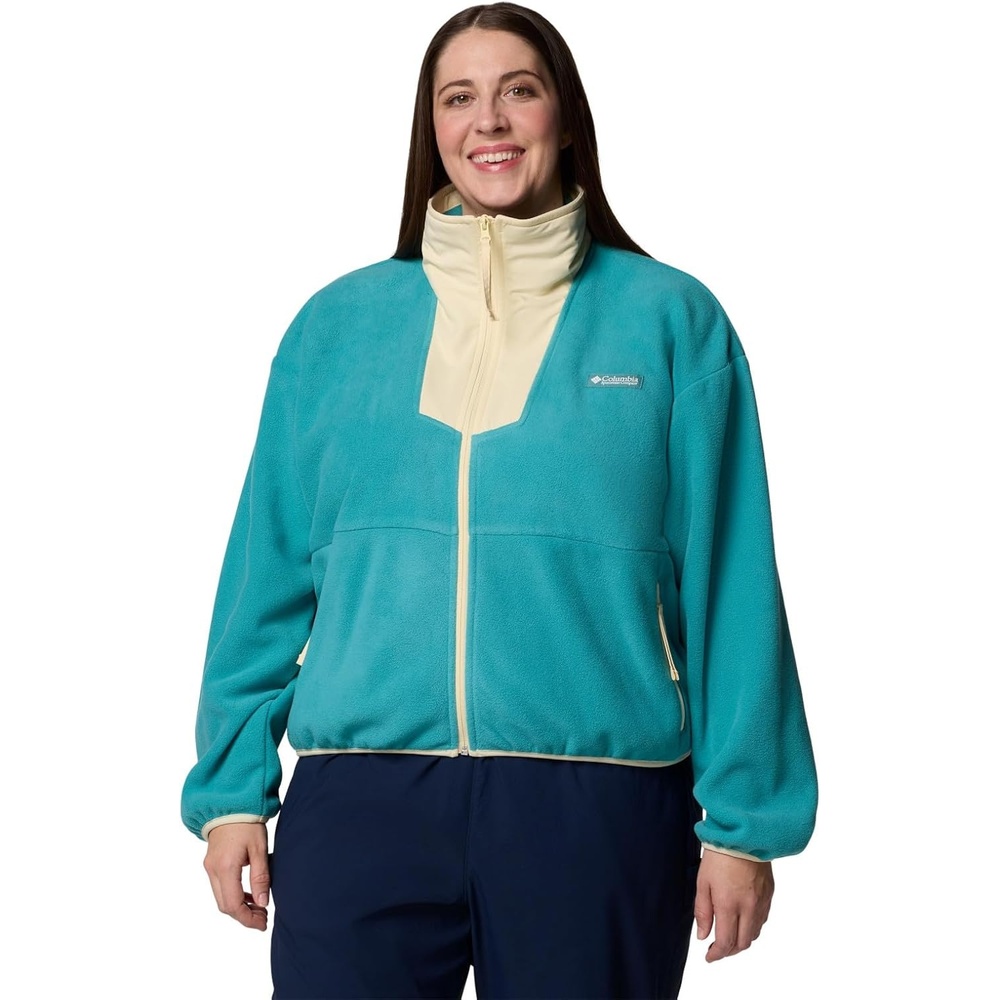 image:imageColumbia Sequoia Grove Full Zip FleeceTealLemon Wash