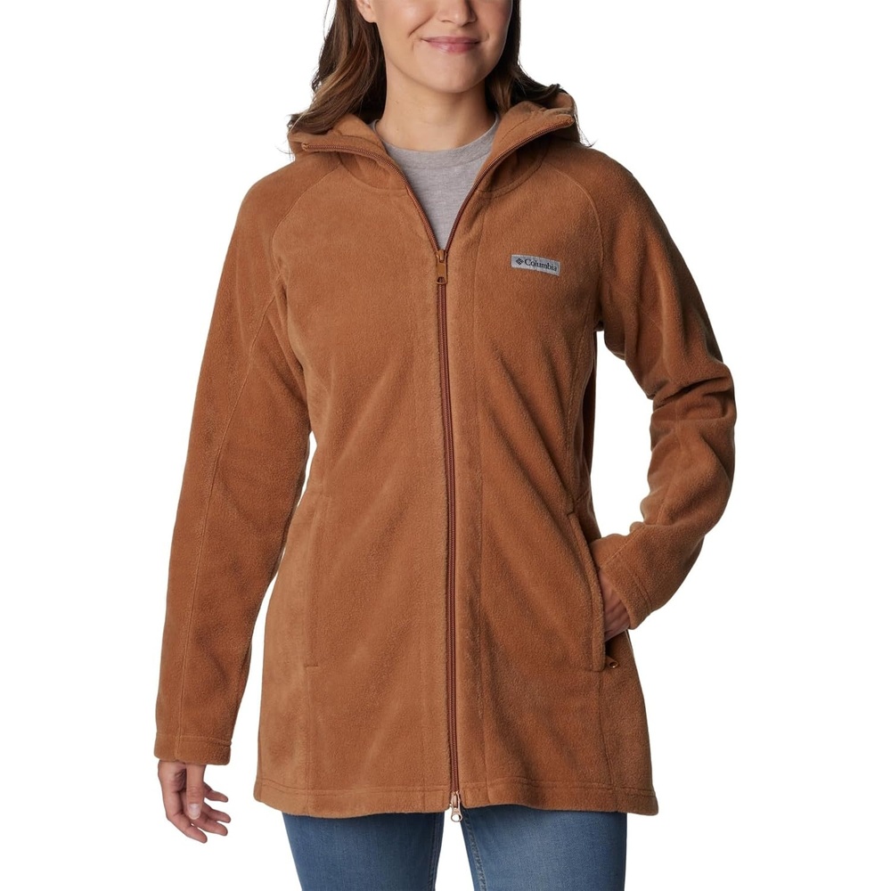 image:imageColumbia Womens Benton Spring II Long HoodieCamel Brown
