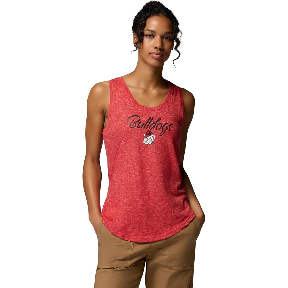 image:imageColumbia Womens Collegiate Cades Cape TankUga Bright Red