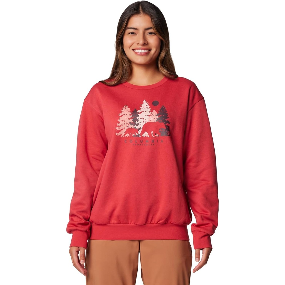 image:imageColumbia Womens Hart Mountain Crew IIIDaredevilTreehome