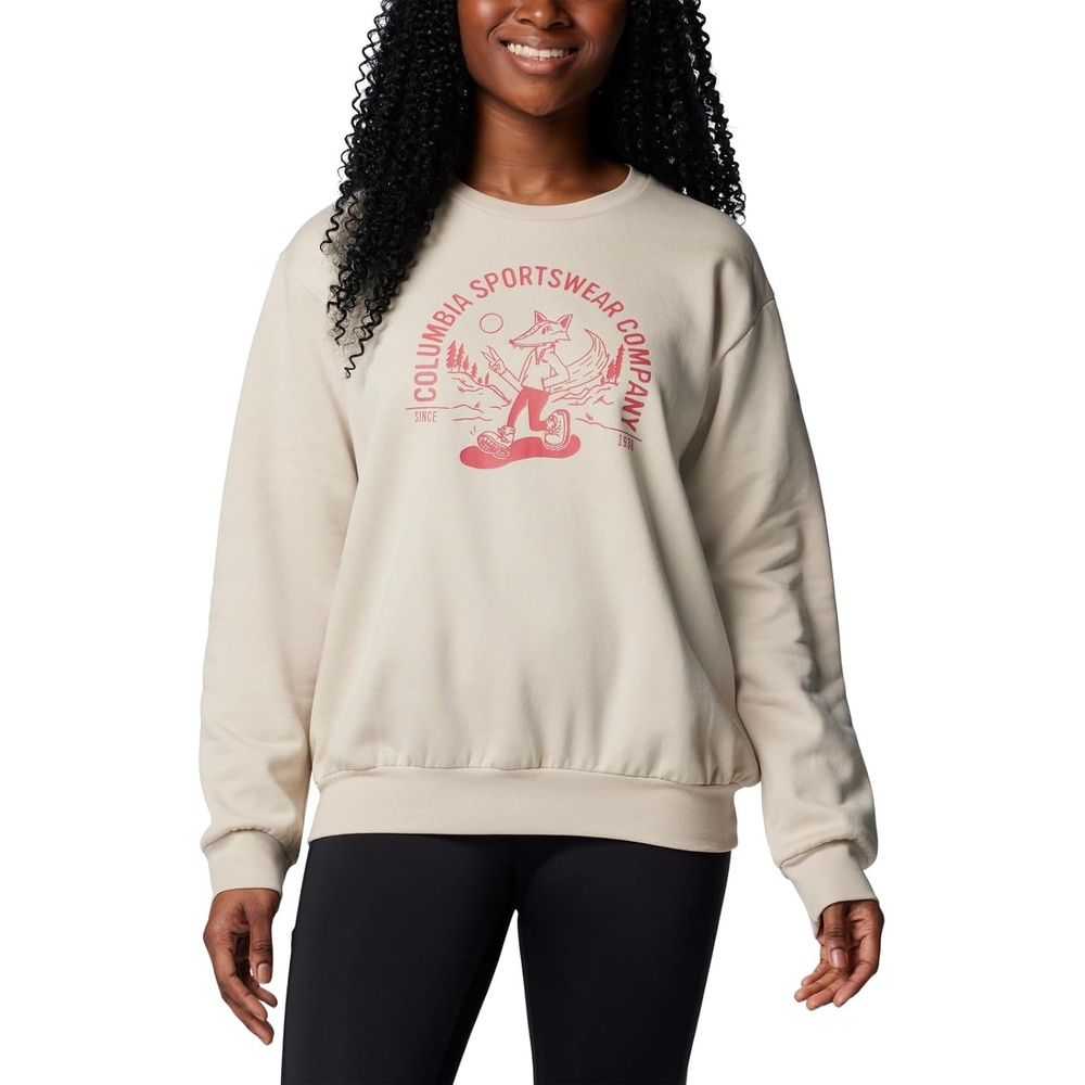 image:imageColumbia Womens Hart Mountain Crew IIIDark StoneFoxy Stroll