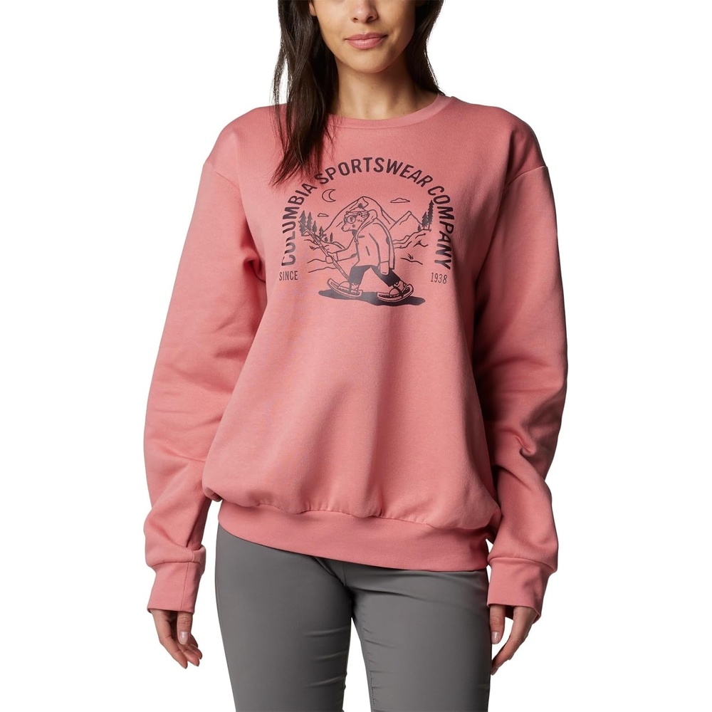 image:imageColumbia Womens Hart Mountain Crew IIIPink AgaveBearly Hike