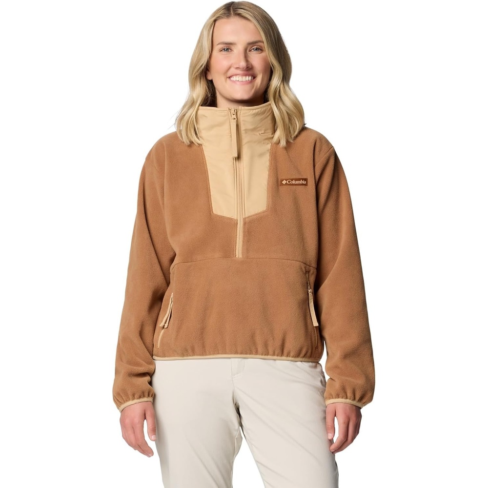 image:imageColumbia Womens Sequoia Grove 12 Zip FleeceCamel BrownCanoe