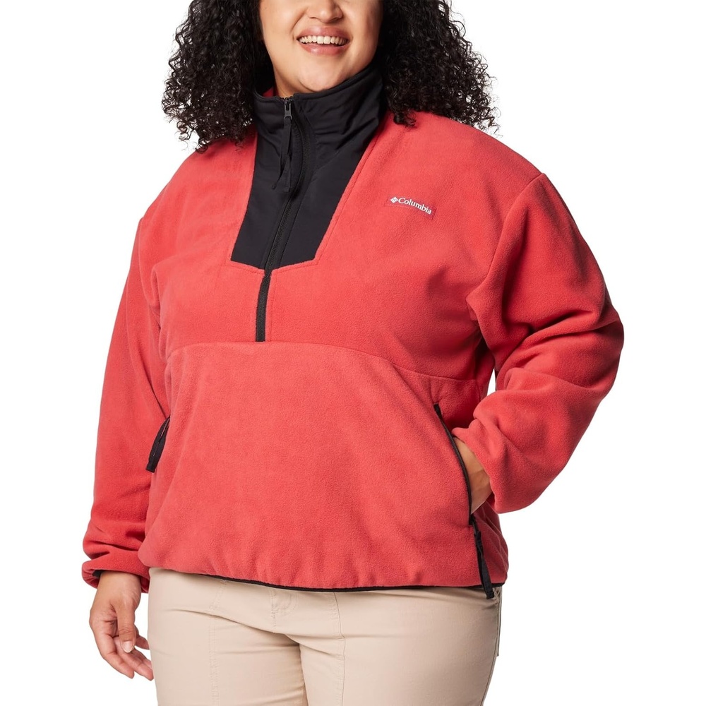 image:imageColumbia Womens Sequoia Grove 12 Zip FleeceDaredevilBlack