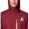 Columbia Men’s Collegiate Field Bound Jacket(Fsu – Cabernet/Black)