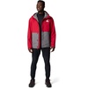 Columbia Men’s Collegiate Field Bound Jacket(Waz – Red Velvet/City Grey)