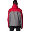 Columbia Men’s Collegiate Field Bound Jacket(Waz – Red Velvet/City Grey)
