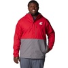 Columbia Men’s Collegiate Field Bound Jacket(Waz – Red Velvet/City Grey)