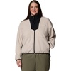 Columbia Sequoia Grove™ Full Zip Fleece(Dark Stone/Black)