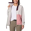 Columbia Sequoia Grove™ Full Zip Fleece(Dark Stone/Pink Agave)