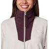 Columbia Sequoia Grove™ Full Zip Fleece(Dark Stone/Pink Agave)