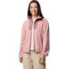 Columbia Sequoia Grove™ Full Zip Fleece(Eraser Pink/Fig)