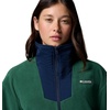 Columbia Sequoia Grove™ Full Zip Fleece(Rain Forest/Collegiate Navy)