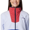 Columbia Sequoia Grove™ Full Zip Fleece(Snowdrift/Clematis Blue)
