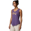 Columbia Women’s Collegiate Cades Cape Tank(Lsu – Vivid Purple)