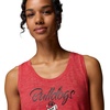 Columbia Women’s Collegiate Cades Cape Tank(Uga – Bright Red)