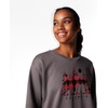 Columbia Women’s Hart Mountain Crew III(City Grey/Treehome Omblur)