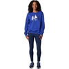 Columbia Women’s Hart Mountain Crew III(Clematis Blue/Treehome)