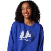 Columbia Women’s Hart Mountain Crew III(Clematis Blue/Treehome)