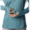 Columbia Women’s Park View Grid Fleece Half Zip(Blue)