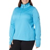 Columbia Women’s Park View Grid Fleece Half Zip(Blue Chill Heather)