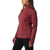 Columbia Women’s Park View Grid Fleece Half Zip(Bright Geranium Heather)