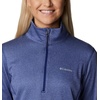 Columbia Women’s Park View Grid Fleece Half Zip(Dark Sapphire Heather)