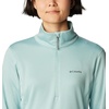 Columbia Women’s Park View Grid Fleece Half Zip(Green)