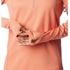 Columbia Women’s Park View Grid Fleece Half Zip(Orange)