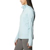 Columbia Women’s Park View Grid Fleece Half Zip(Spring Blue Heather)