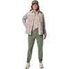 Columbia Women’s Pfg Uncharted Fleece Overshirt(Crushed Clay Uncharted Waters)