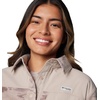 Columbia Women’s Pfg Uncharted Fleece Overshirt(Crushed Clay Uncharted Waters)