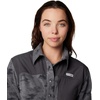 Columbia Women’s Pfg Uncharted Fleece Overshirt(Shark Uncharted Waters)