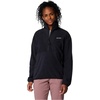 Columbia Women’s Sequoia Grove™ 1/2 Zip Fleece(Black)