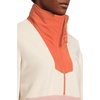Columbia Women’s Sequoia Grove™ 1/2 Zip Fleece(Chalk/Eraser Pink/Tuscan)