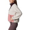 Columbia Women’s Sequoia Grove™ 1/2 Zip Fleece(Dark Stone/Pink Agave)