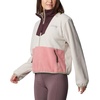 Columbia Women’s Sequoia Grove™ 1/2 Zip Fleece(Dark Stone/Pink Agave)