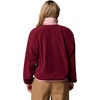 Columbia Women’s Sequoia Grove™ 1/2 Zip Fleece(Rich Wine/Dark Stone/Eraser Pink)