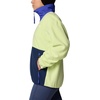 Columbia Women’s Sequoia Grove™ 1/2 Zip Fleece(Spring Yellow/Clematis Blue/Collegiate Navy)