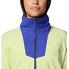 Columbia Women’s Sequoia Grove™ 1/2 Zip Fleece(Spring Yellow/Clematis Blue/Collegiate Navy)