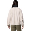 Columbia Womens Sequoia Grove Half Zip Fleece Jacket, Dark Stone/Black, X-Small