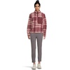 Columbia Women’s West Bend™ 1/4 Zip II(Rich Wine Herringplaid)