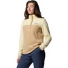 Columbia womens Benton Springs 1/2 Snap Pull Over Ii(Canoe/Lemon Wash)
